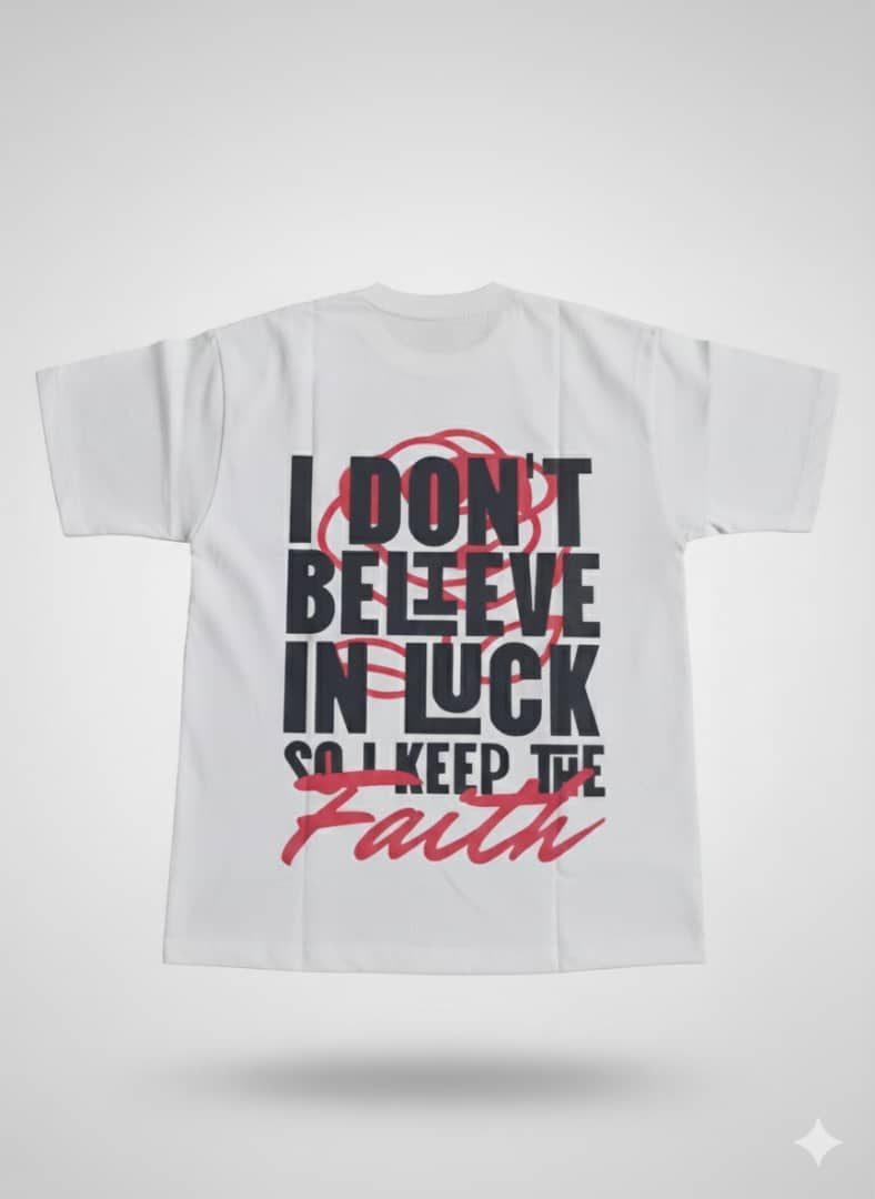 Belive in faith